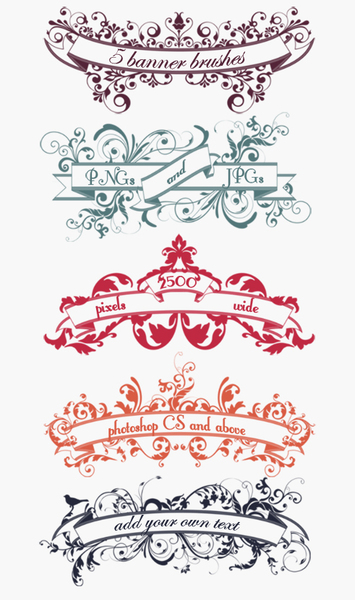 Floral_banner_brushes_example