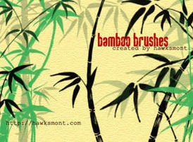 Bamboo-brushes