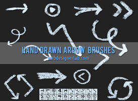 Grungy-hand-drawn-arrow-brushes