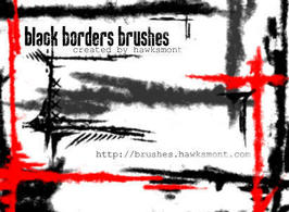 Black-borders-brushes
