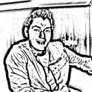 Pas-foto-dave-zwart-wit-tekening