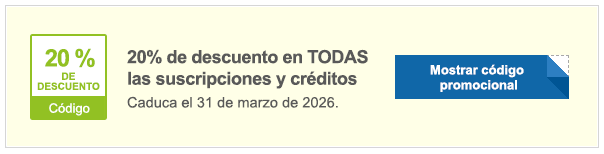 20 % de descuento en todas las suscripciones y paquetes de crédito: código de promoción de Shutterstock