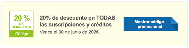 20 % de descuento en todas las suscripciones y paquetes de crédito: código de promoción de Shutterstock