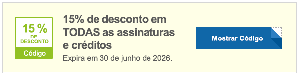 15% de desconto em todas as assinaturas e pacotes de crédito - Código promocional Shutterstock