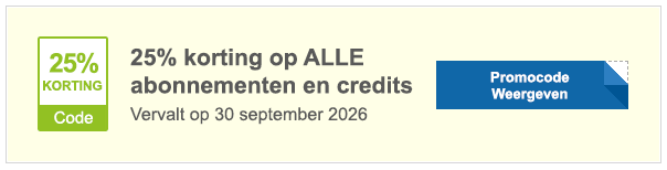 25% korting op alle abonnementen en tegoedpakketten - Shutterstock-promotiecode