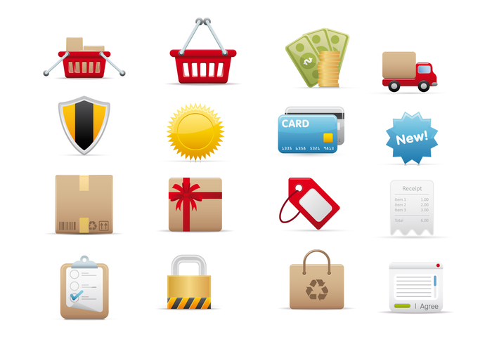 E-Commerce Brushes Icons E-Commerce Brushes Icons