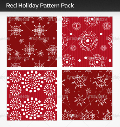 Red Holiday Photoshop Patterns Red Holiday Photoshop Patterns