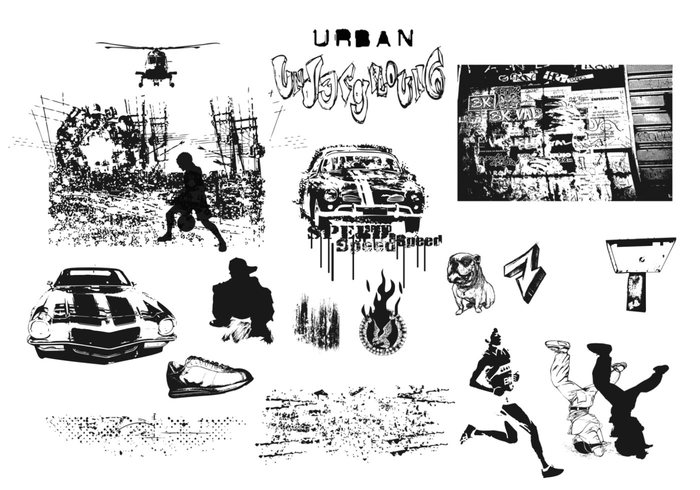 Urban Underground Brush Pack Urban Underground Brush Pack