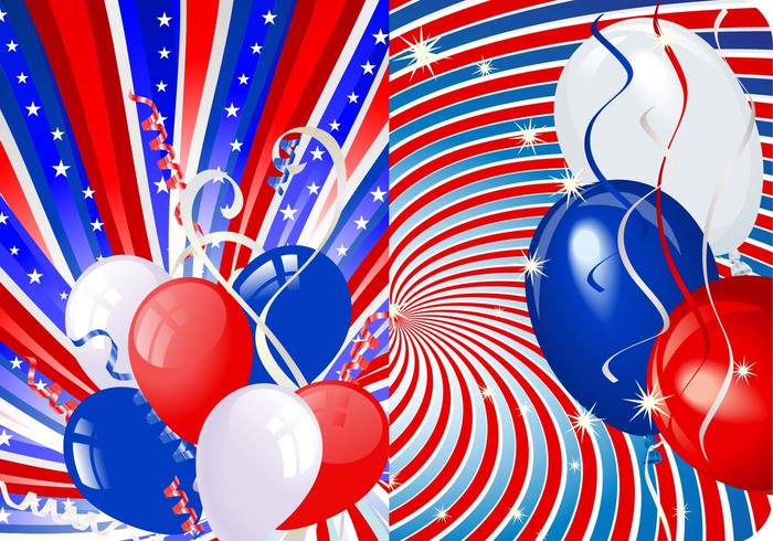 Stars, Stripes, and Balloons Photoshop Wallpaper Pack Stars, Stripes, and Balloons Photoshop Wallpaper Pack