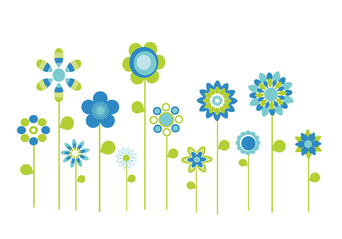 Stylized Flowers Brush Pack Stylized Flowers Brush Pack
