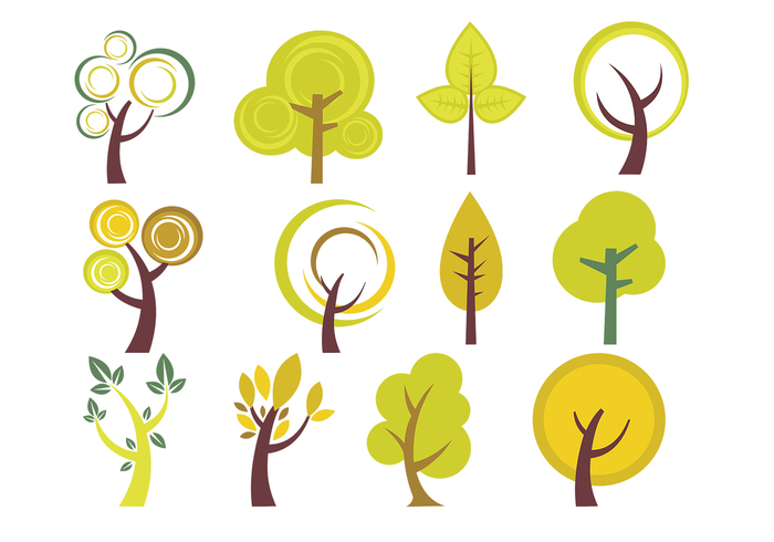 Swirly Trees Brush Pack Swirly Trees Brush Pack