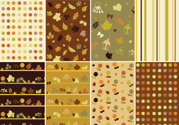 Warm Fall Photoshop Pattern Pack Warm Fall Photoshop Pattern Pack