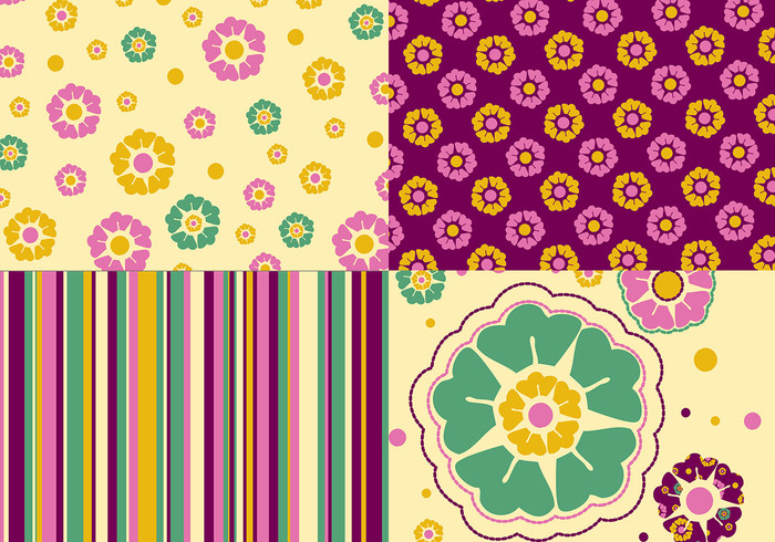 Floral Photoshop Wallpaper, Pattern, and Brush Pack Floral Photoshop Wallpaper, Pattern, and Brush Pack