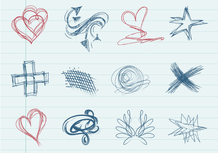 Shape Brush Doodle Pack Shape Brush Doodle Pack