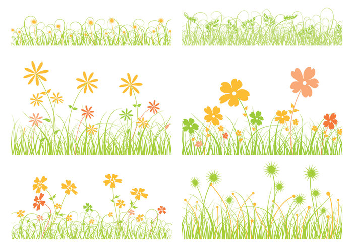 Grass Brush and Flower Brush Pack Grass Brush and Flower Brush Pack