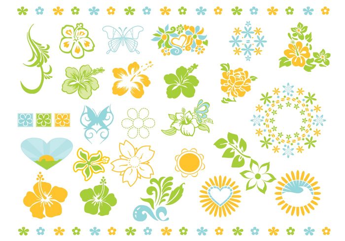 Summer Flower Brush Pack Summer Flower Brush Pack