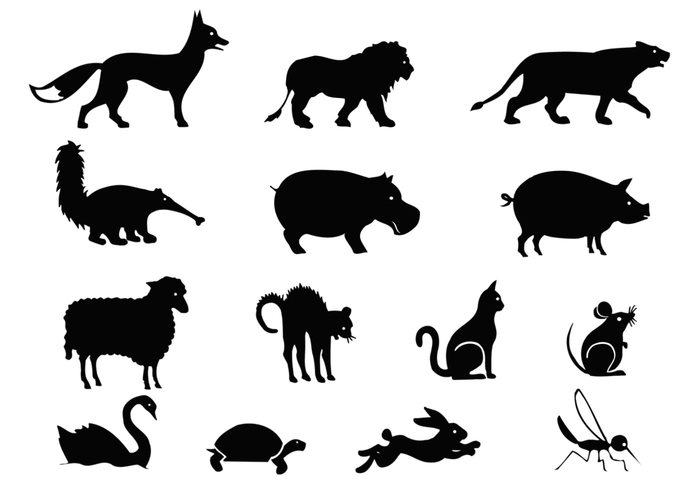 Animal Silhouettes Brush Pack Two Animal Silhouettes Brush Pack Two