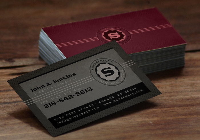PSD Carte moderne Gris Business Pack PSD Carte moderne Gris Business Pack