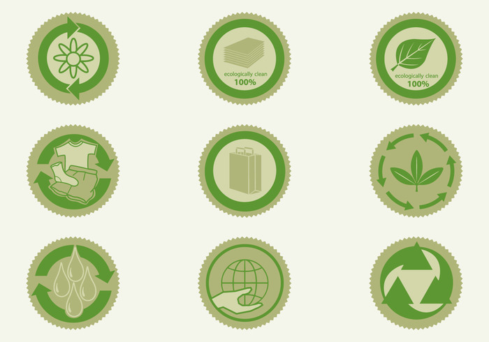 Eco Badge Brushes Pack Eco Badge Brushes Pack