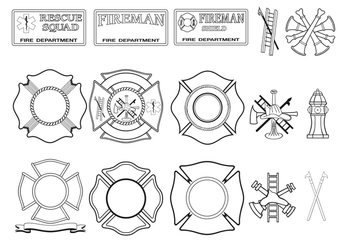 Fire Department Brushes Pack Fire Department Brushes Pack