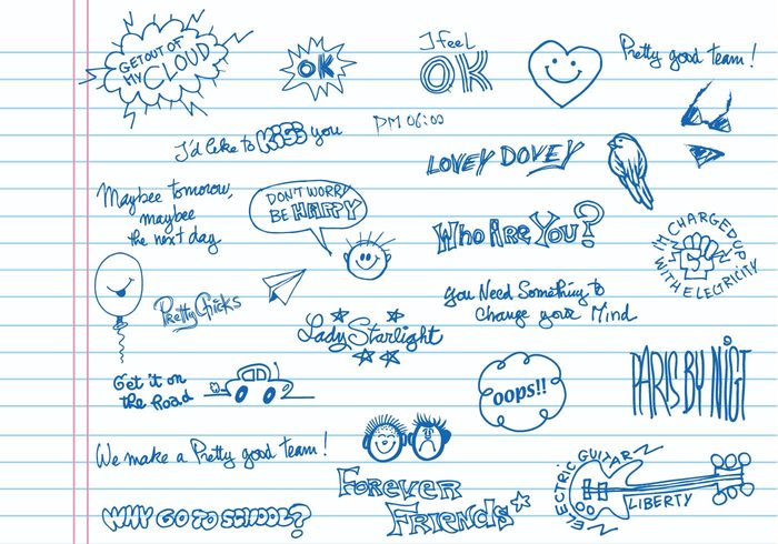 Handwritten Doodle Brushes Pack Handwritten Doodle Brushes Pack