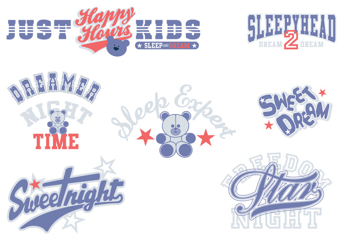 Sweet Dreams Typography Brushes Pack Sweet Dreams Typography Brushes Pack