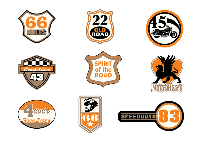 Motor Raceway Badge Brushes Pack Motor Raceway Badge Brushes Pack
