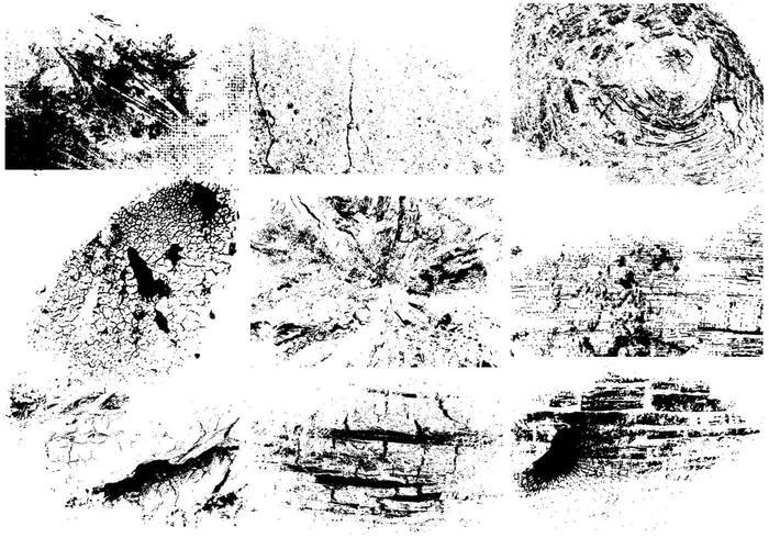 Cracked Grunge Brushes Pack Cracked Grunge Brushes Pack