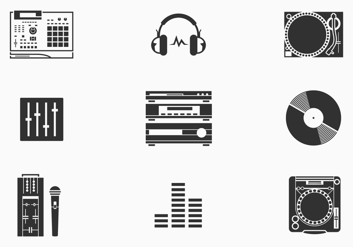 DJ Brush Icons Pack DJ Brush Icons Pack