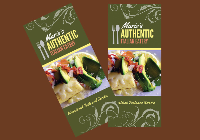 Restaurant Brochure PSD Template Restaurant Brochure PSD Template