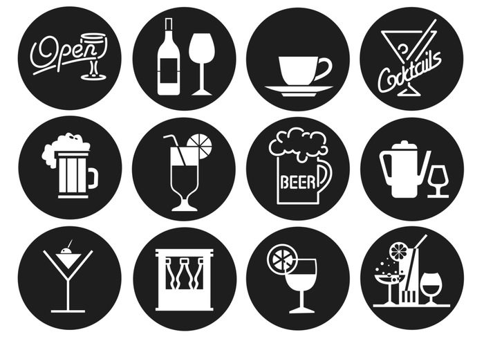 Drinks and Bar Brushes Pack Drinks and Bar Brushes Pack