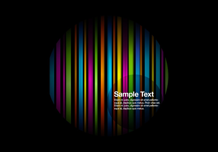 Bright Circular Striped Background Bright Circular Striped Background
