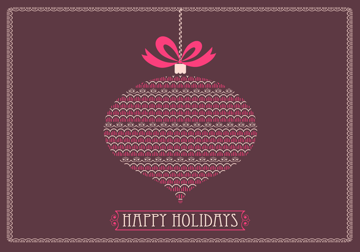 Retro Happy Holidays PSD Background Retro Happy Holidays PSD Background