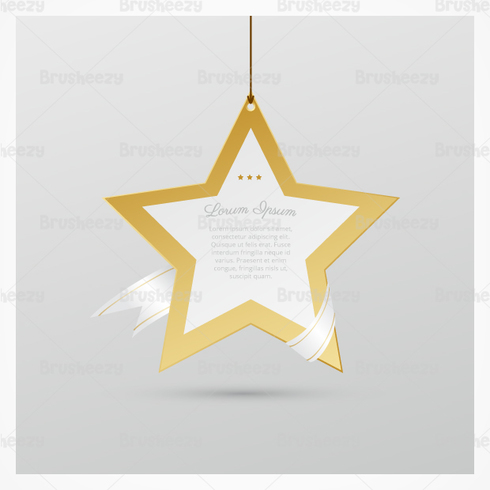 Golden Holiday Star PSD Background Golden Holiday Star PSD Background