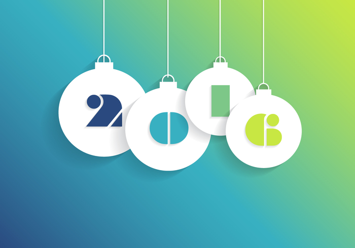 Bright 2016 Holiday Balls PSD Background Bright 2016 Holiday Balls PSD Background