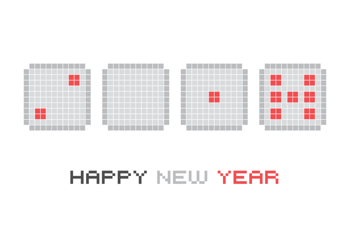 2017 New Year Dice PSD Background 2017 New Year Dice PSD Background