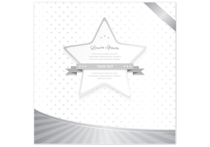 Silver Polka Dot Star PSD Silver Polka Dot Star PSD