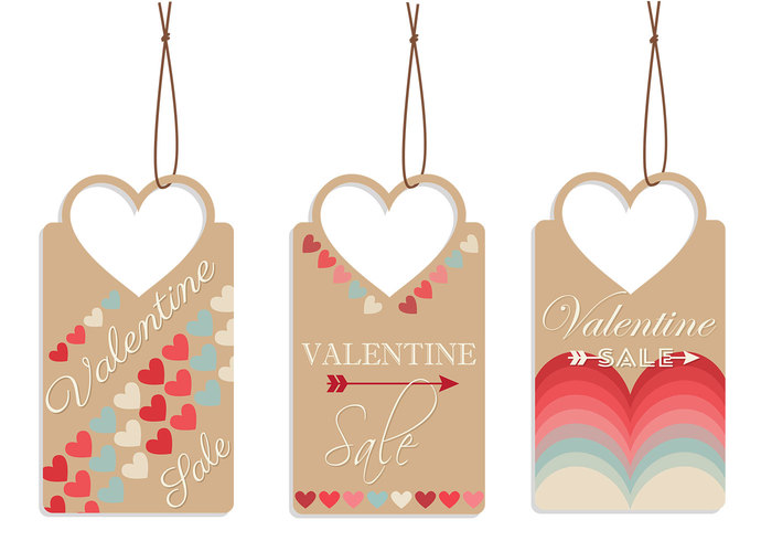 Valentine's Day Tag PSD Pack Valentine's Day Tag PSD Pack