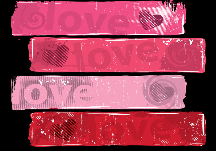 Grungy Love Banner Pack Grungy Love Banner Pack