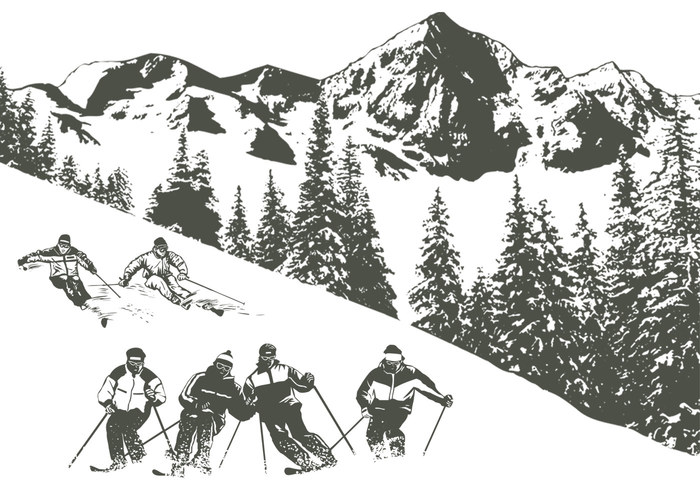 Snow Skiing Brushes Pack Snow Skiing Brushes Pack