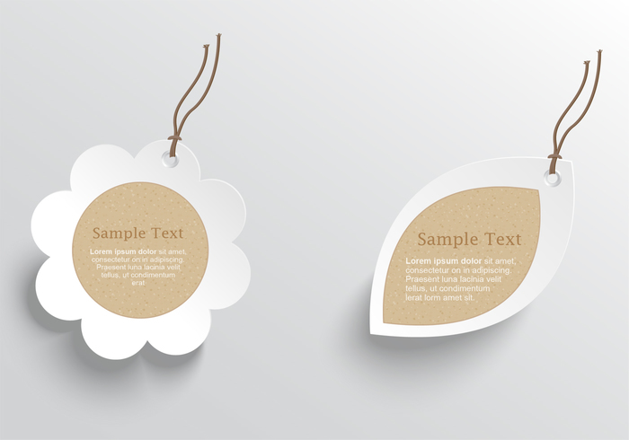 Natural Cardboard Tags PSD Pack Natural Cardboard Tags PSD Pack