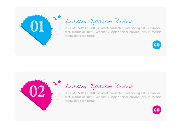 Splatter Banners PSDs Splatter Banners PSDs
