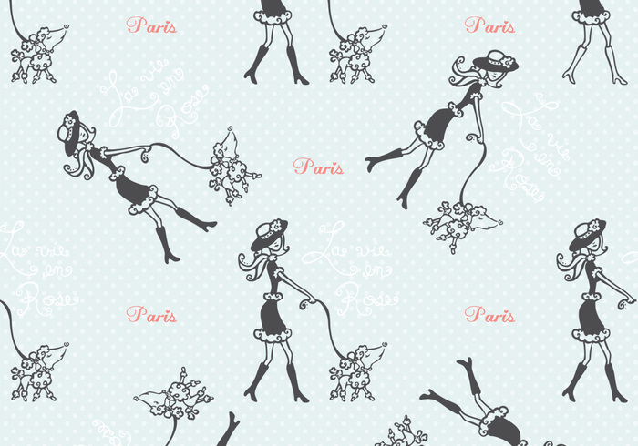 Seamless Paris Pattern Seamless Paris Pattern