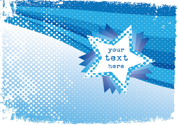 Blue Star Background PSD Blue Star Background PSD