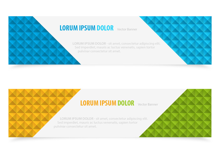 Bright Block PSD Banners Bright Block PSD Banners