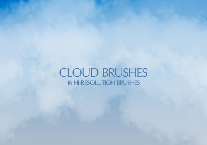 16 Cloud Brushes 16 Cloud Brushes