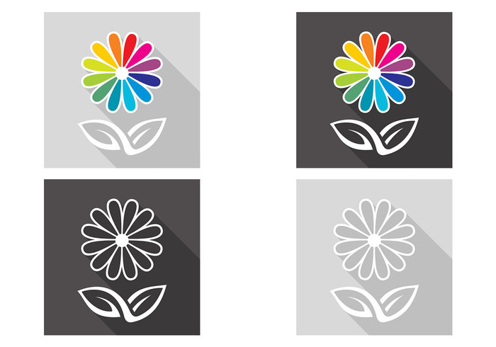 Abstract Flower PSD Set Abstract Flower PSD Set