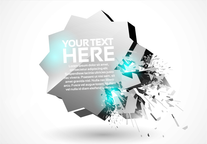 3D Explosion Background PSD 3D Explosion Background PSD