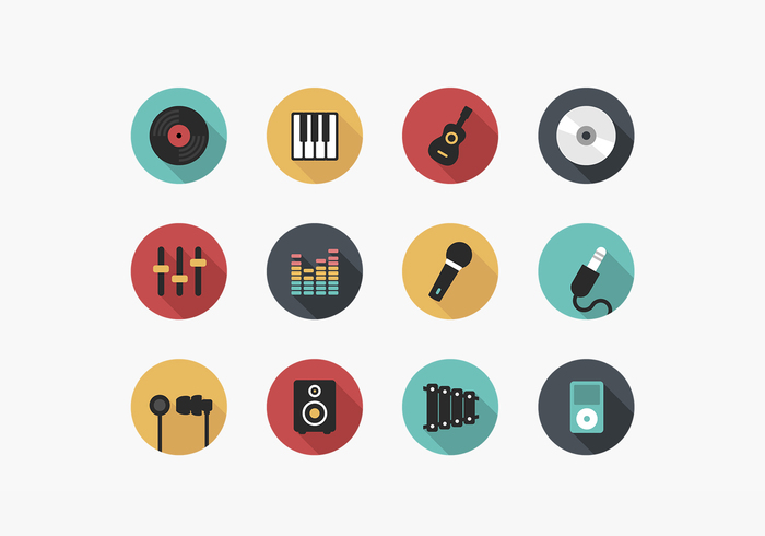 Music Icon PSD Pack Music Icon PSD Pack
