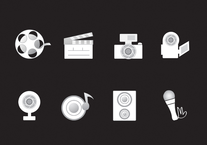Media Icons PSD Pack Media Icons PSD Pack